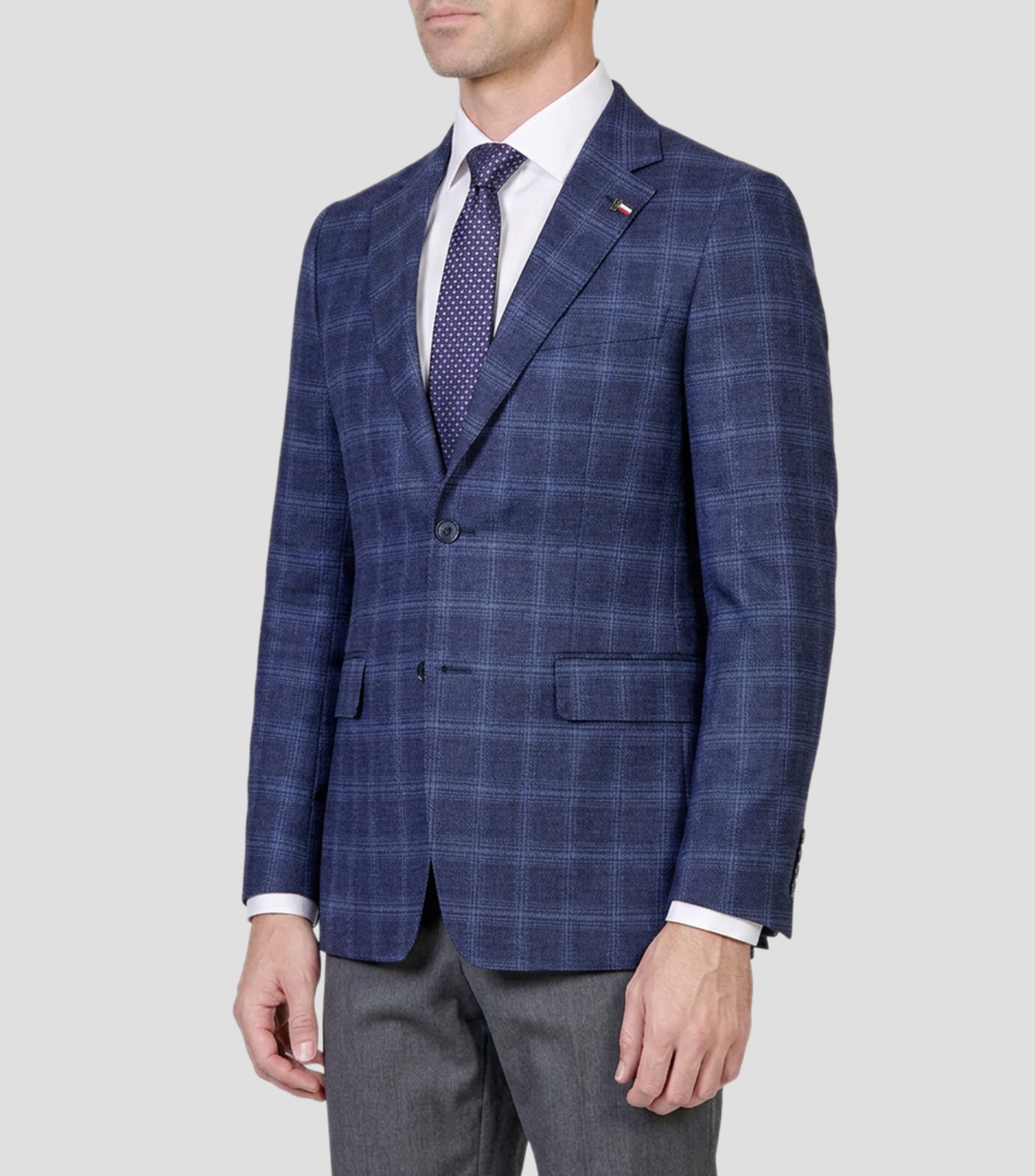 Saco Cuadros Hombre